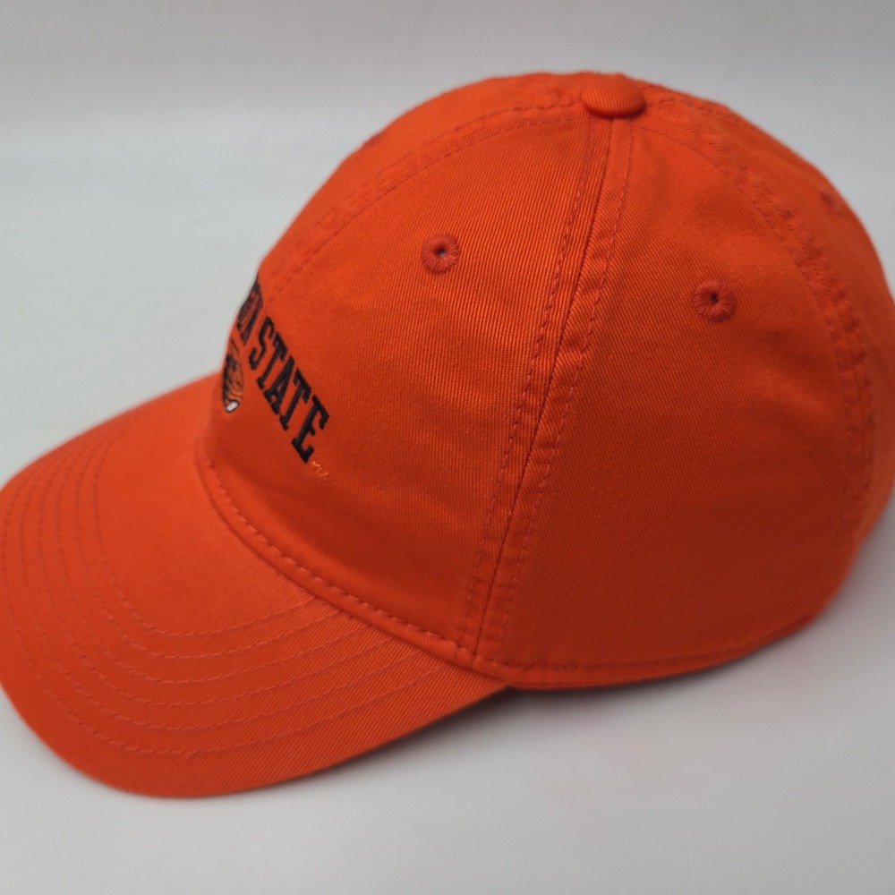 Oregon State Beavers Hat Strapback Legacy Orange Black NCAA University OSU Men - Picture 5 of 12